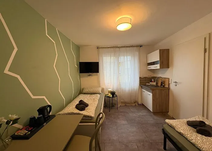 Apartamento Modernes 1 Zimmerapartment 6 Fuer Handwerker&monteure Mit Wlan