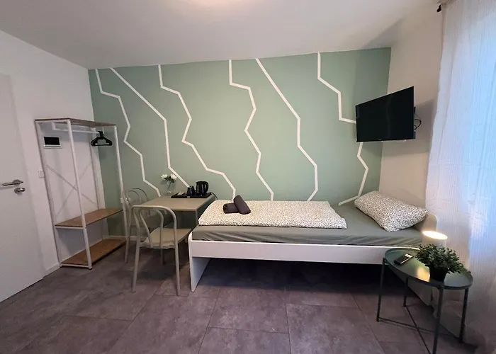 Modernes 1 Zimmerapartment 6 Fuer Handwerker&monteure Mit Wlan Apartamento *