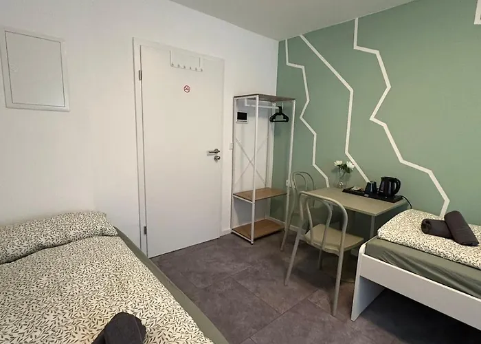 Modernes 1 Zimmerapartment 6 Fuer Handwerker&monteure Mit Wlan Ludwigshafen am Rhein